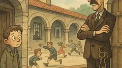 Виц: Училище — самотен манастир