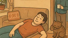 Виц: Ако не стигаш нещо от леглото...