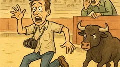 Виц: Отишли двама сърби на корида