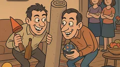 Виц: Двама приятели си говорят за купон