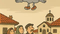 Виц: Защо дъждът пада?