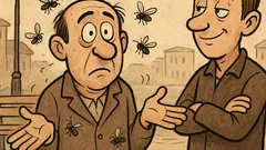 Виц: Защо мухите все около мен?