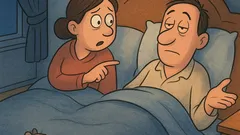 Виц: Скъпи, в ъгъла има мишка!