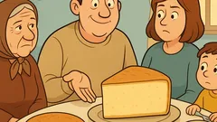 Виц: Аз скромно взимам най-голямото парче