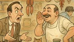 Виц: Извинете, имате ли филетирани деликатеси?