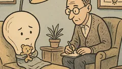 Виц: Колко време психоаналитик сменя крушка?