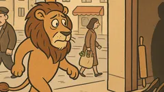 Виц: От кое животно се страхува лъвът?
