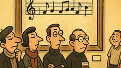 Виц: Снобите обсъждат Бетовен и картини