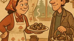 Виц: Домакинята към госта: гъбки?