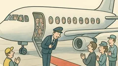 Виц: Аплодисменти при кацане… пилотът на бис