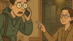 Виц: Програмистът звъни в библиотеката...