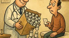 Виц: Докторът: Хапчета за коронавирус до живот