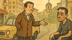 Виц: Минувач вижда пребит човек…