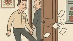 Виц: Как се подава молба за напускане?