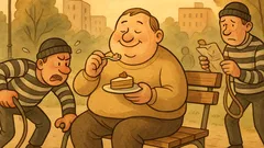 Виц: Колкото по-тежки сте...