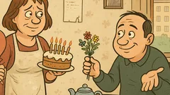 Виц: Ти въобще помниш ли какъв ден е?