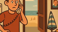 Виц: Ало, баща ти вкъщи ли е?