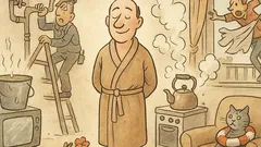 Виц: Шефът казва: „Спокойно, всичко ще се оправи“