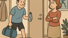 Виц: Скъпа, идваш ли с мен на фитнес?