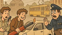 Виц: МВР предупреждава – „Пали колата!“