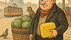 Виц: Истинският софиянец притиска зелето...