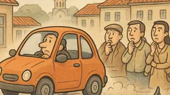 Виц: Коя гума не се движи?