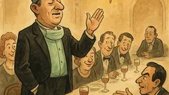 Виц: Хирургът взе думата на банкета