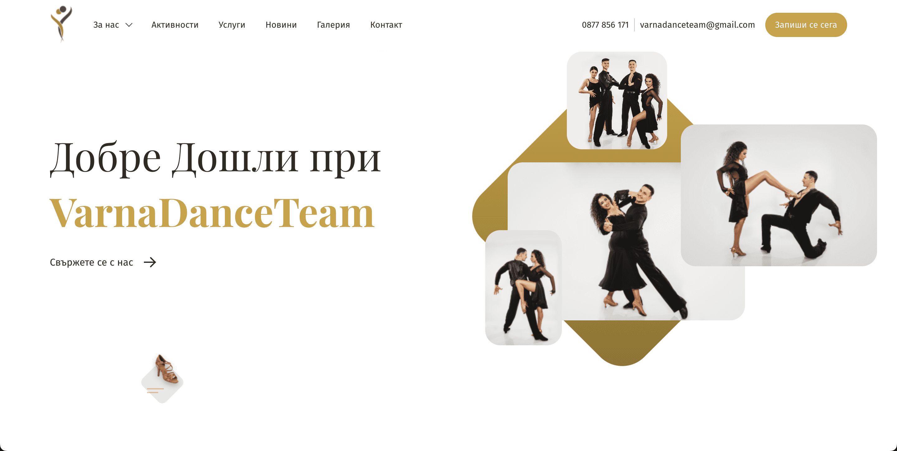 VarnaDanceTeam Website