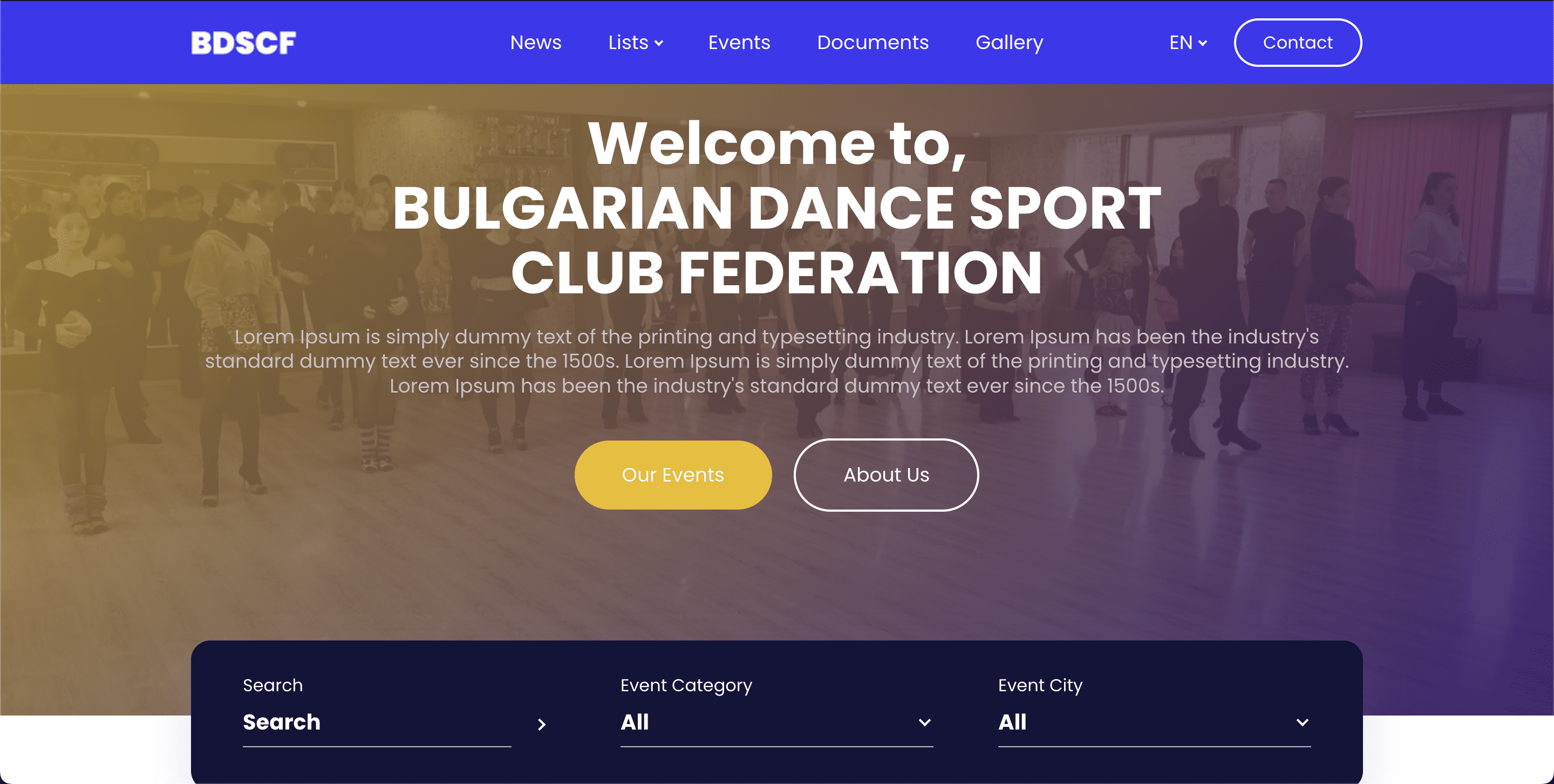 BDSCF Website